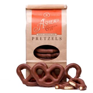 Milk Chocolate Smothered Pretzels