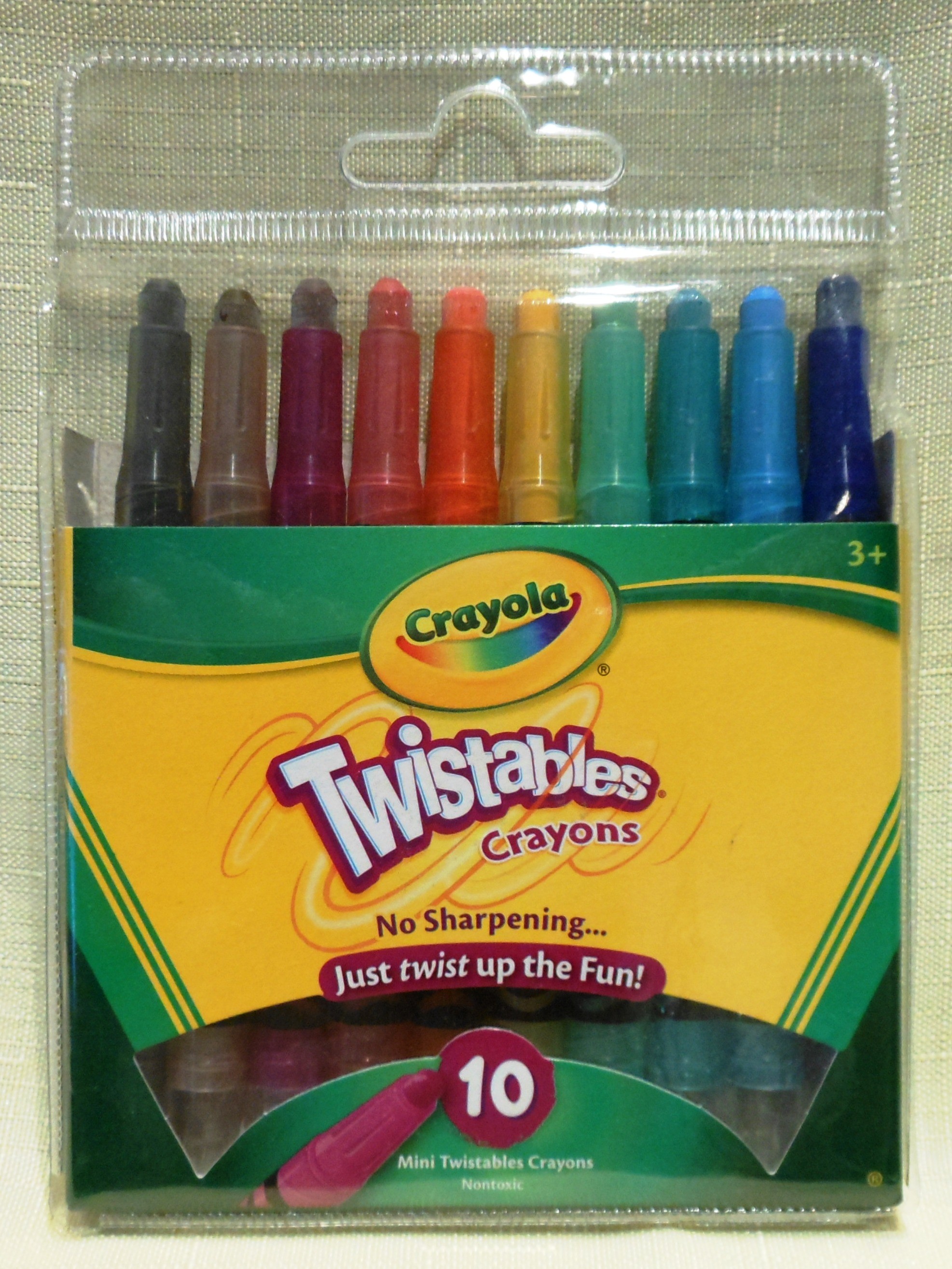 8 Count Crayola Twistable Crayons: What's Inside the Box
