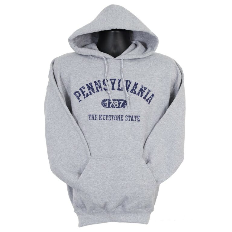 Distressed Pennsylvania Adult Sweatshirt