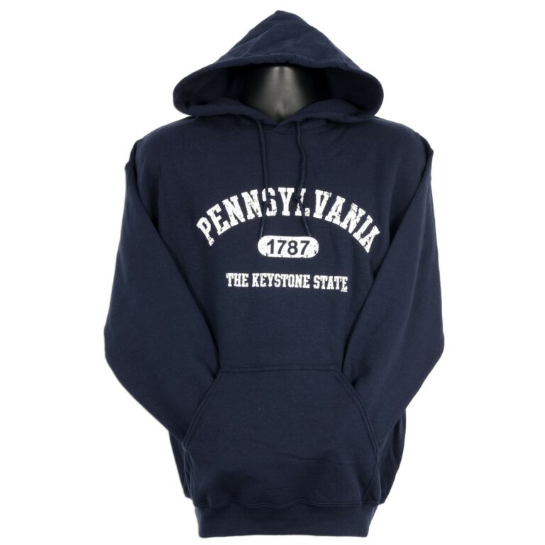 Distressed Pennsylvania Adult Sweatshirt
